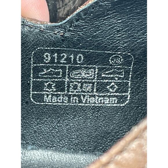 Josef Seibel Womens Leather Pump Shootie Slip on Brown Bootie Shoes 38 7.5 - Picture 6 of 7